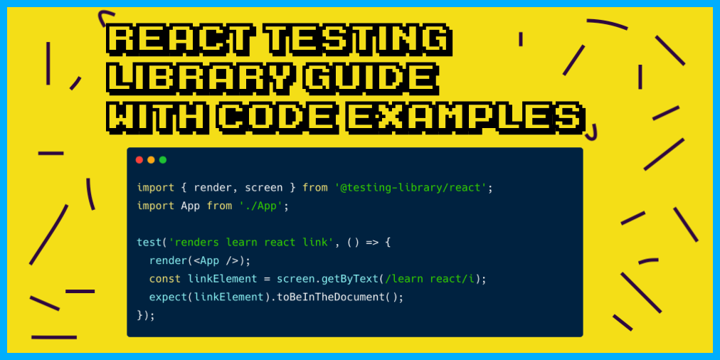 Unit Testing 101 in React